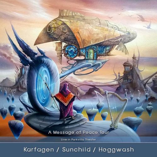 KARFAGEN / SUNCHILD / HOGGWASH - A Message Of Peace Tour live - SIGNED!